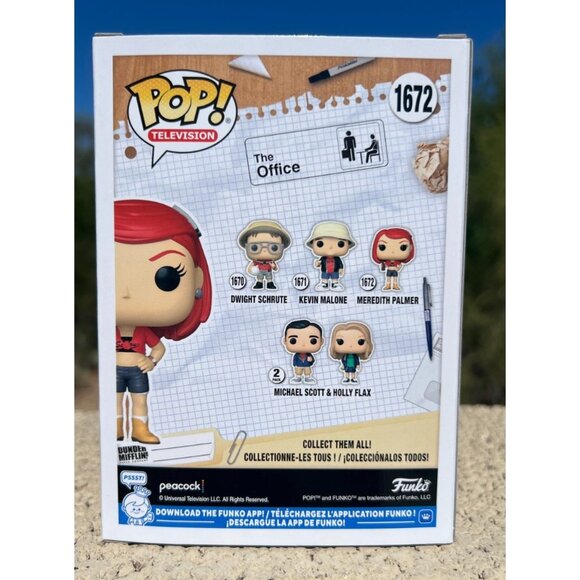 Funko Television - The Office - Meredith Palmer (#1672, NEW) - Picture 5 of 8